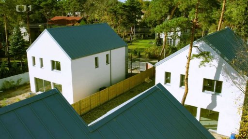 Střešní krytina typu falcovaný plech