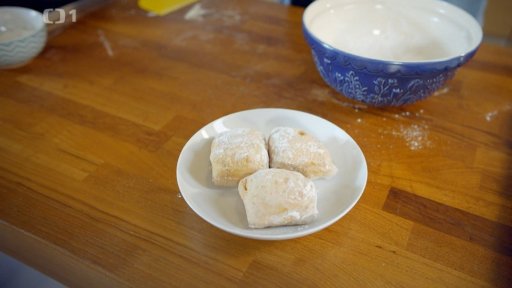 Beignets s muškátovým oříškem a vanilkou