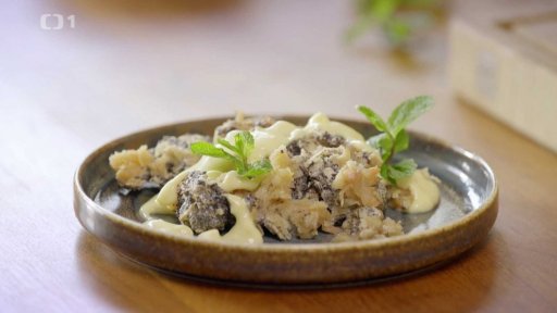 Mákos guba s jablky a vinným šodó