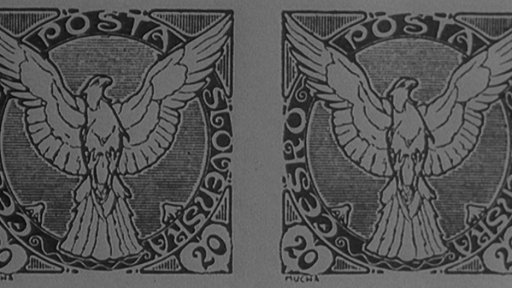 55 let poštovní známky