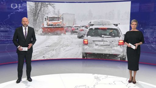 Sníh a ledovka v Česku