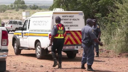 Skrývání v jihoafrickém dole