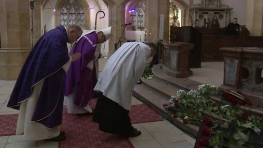 Zádušní mše v Mostě