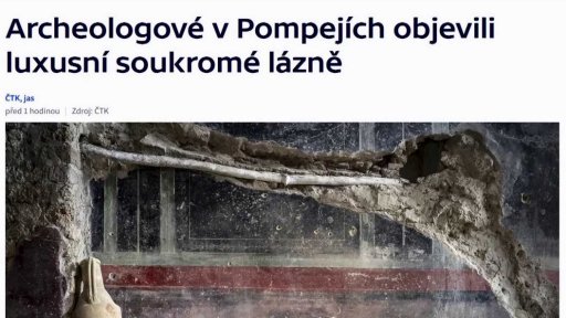 Lázně v Pompejích