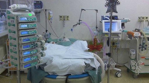 Přeživší požáru v Mostě