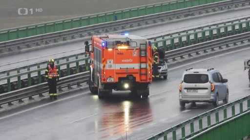 Dopady ledovky na dopravní nehody