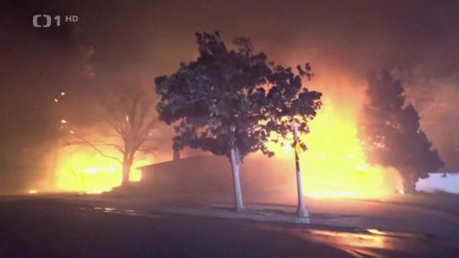 Požáry v Los Angeles