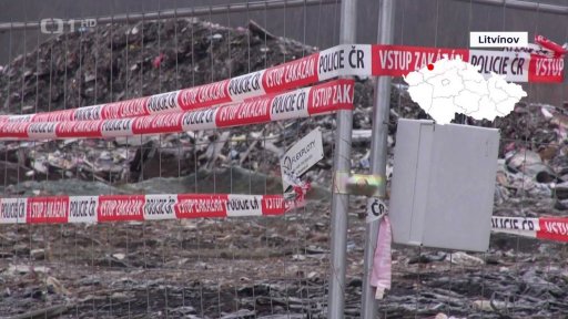 Likvidace nebezpečné skládky v Nelahozevsi