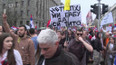 Reakce na masové protesty v Bělehradě