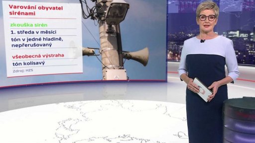 Varování obyvatel sirénami
