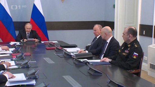 Vladimir Putin v Petrohradu