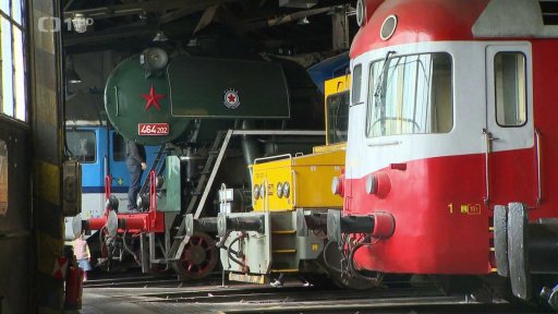 Otevření olomouckého depozitáře Českých drah