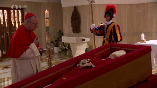 Rozloučení s papežem Františkem