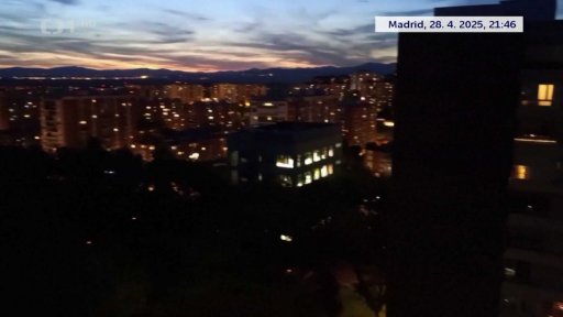 Výpadek proudu ve Španělsku