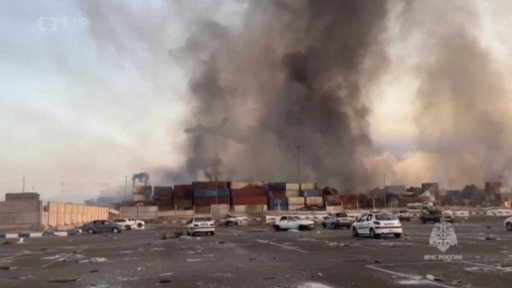 Příčina výbuchu v íránském přístavu