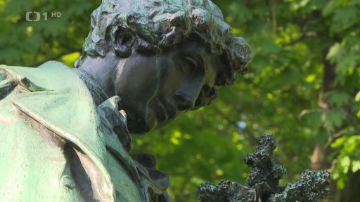 Máchova socha na Petříně