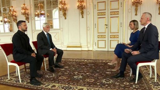 Rozhovor s ukrajinským prezidentem