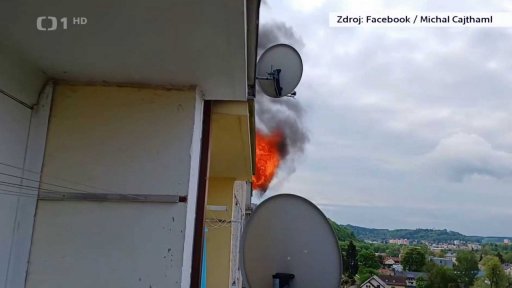 Požár v Trutnově