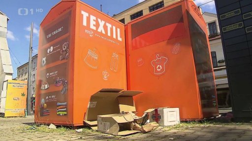 Textilní odpad v Česku