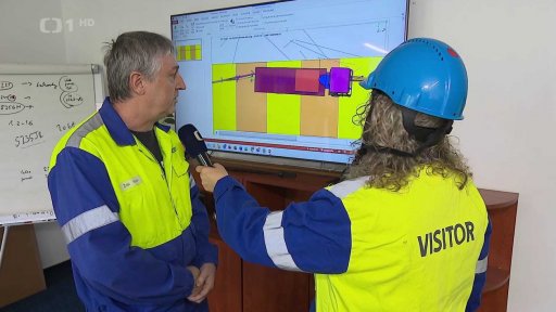 Provoz v huti Liberty