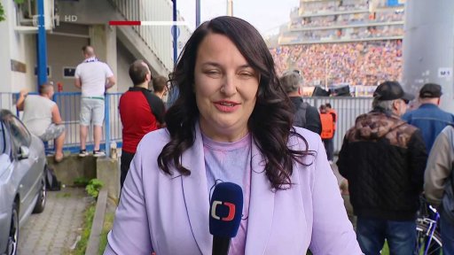 Fotbalové utkání Olomouc – Sparta