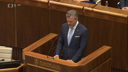 Slovenský prezident promluvil k poslancům