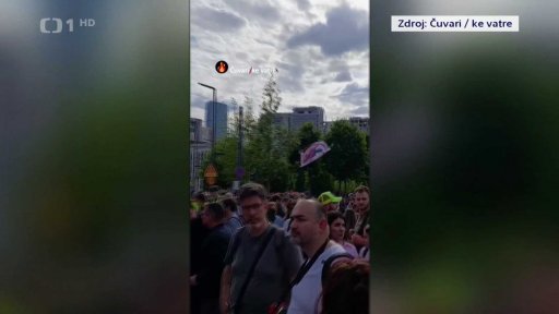 Demonstrace v Srbsku