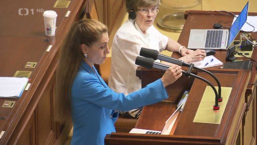 Plány kandidátky na novou ministryni