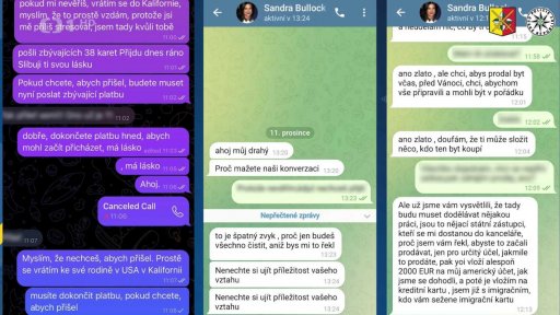 Senior naletěl falešné Sandře Bullockové