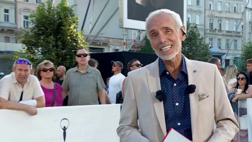 Michael Douglas v Karlových Varech