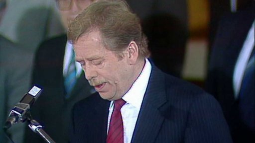 Zvolení Václava Havla prezidentem