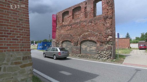 Oprava Skalické brány ve Strážnici