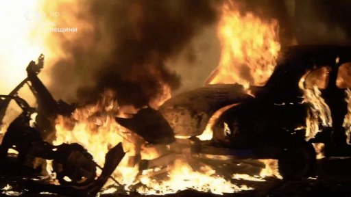 Ruské útoky drony na Ukrajině