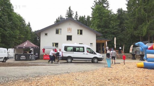 Otevření horské chaty na Libíně
