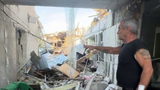 Noční údery na Ukrajině a v Rusku