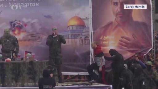 Tlak z Pásma Gazy na Izrael