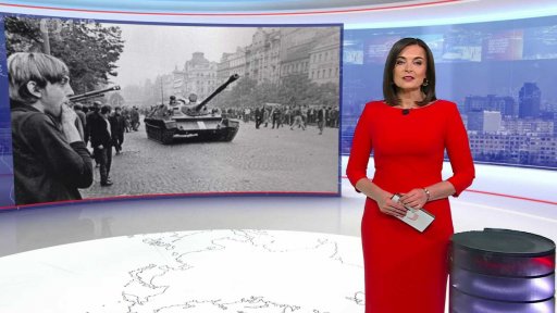 Připomínka invaze vojsk Varšavské smlouvy