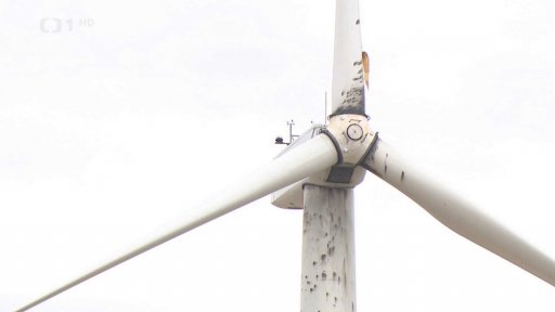 Vyšetřování utržené vrtule z větrné elektrárny