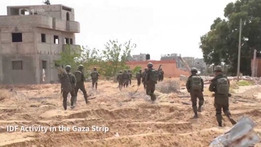 Izrael útočí v Gaza City