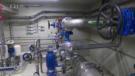 Nová úpravna vody v Machníně