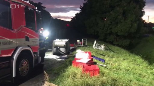 Únik nafty v Hustopečích