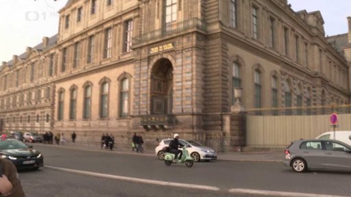 Vyšetřování loupeže v Louveru