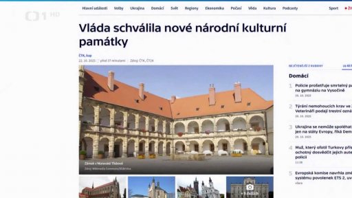 Nové národní kulturní památky