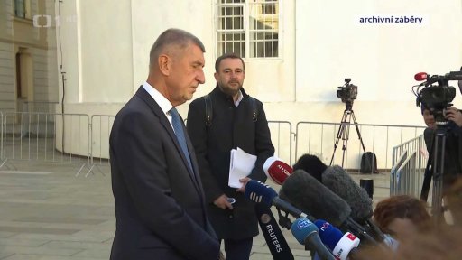 Schůzka prezidenta s Andrejem Babišem příští středu