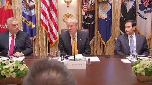 Premiér Orbán u Donalda Trumpa