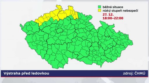 Výstraha před ledovkou