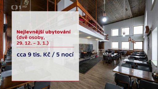 Zaplněnost hotelů na horách