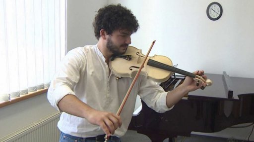 Soutěž dětských houslistů