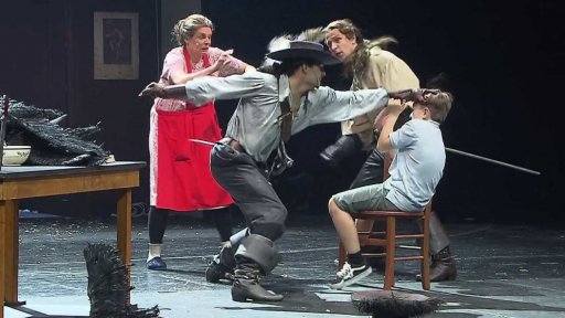 Tři mušketýři a já ve Stavovském divadle