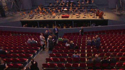 Zkouška v novém sále Smetanovy Litomyšle